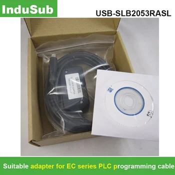 

USB-SLB2053RASL interface adapter EC Series PLC Programming Cable USBSLB2053RASL 2.5m with Indicator Free Shipping
