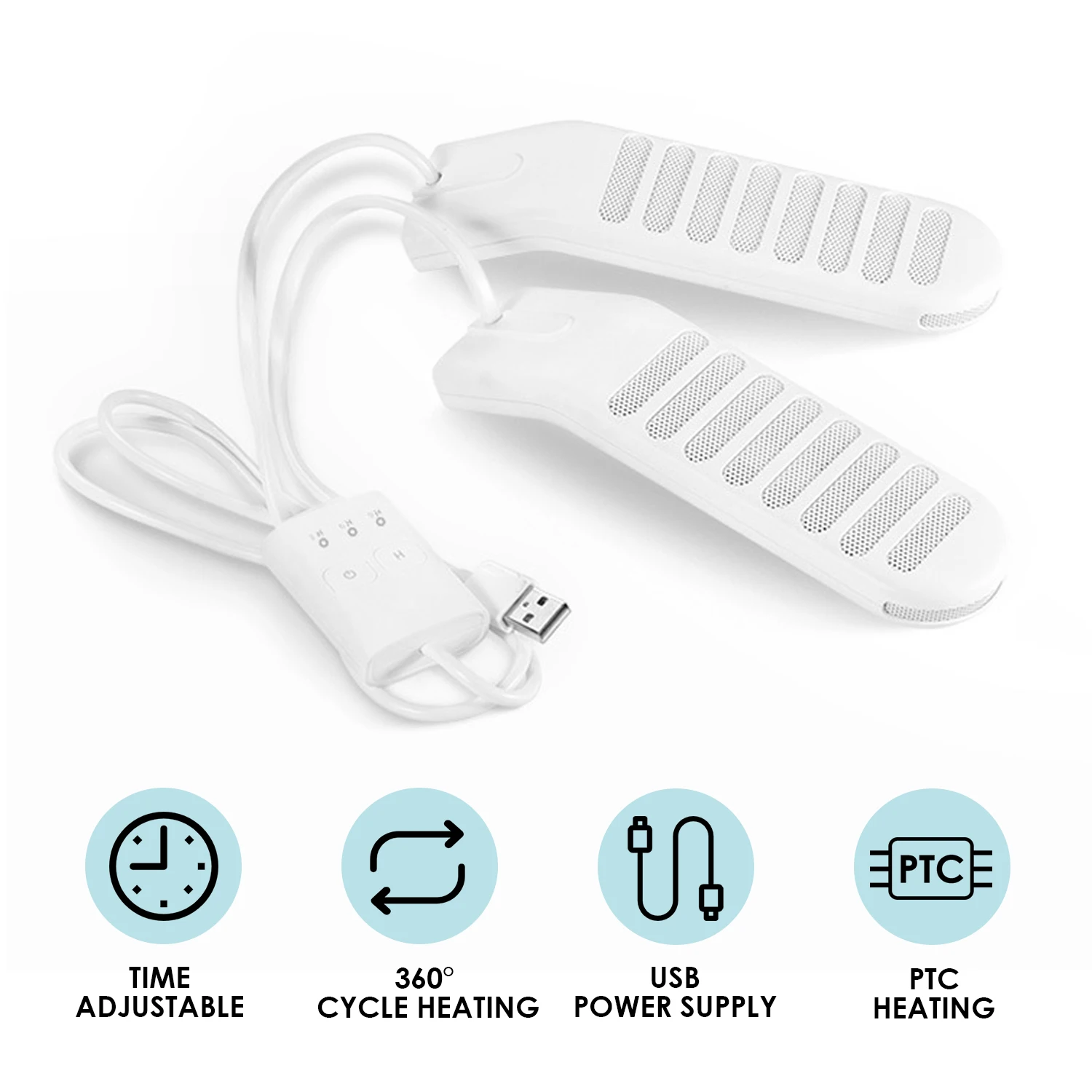 

Portable USB Powered Electric Shoe Boot Dryer Deodorizate Sterilization Dehumidificate Shoes Heater Warmer Baked Drying Machine