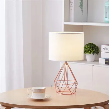 

Modern Hollow Diamond Table Lamp 5W Personalized Living Room Bedroom Light Home Decora Lighting EU/US/UK plug