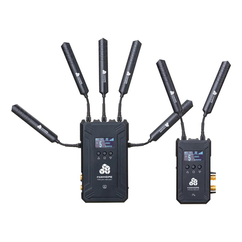 Forhope 1000Meters 0s Latency Wireless Transmission SDI System DM1800 HDMI Transmitter And Receiver TX &amp RX Kit |