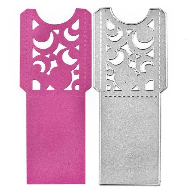 

Naifumodo Dies Envelope Bag Metal Cutting Dies New 2019 for Scrapbooking Craft Card Embossing Die Cut New Template Stencil