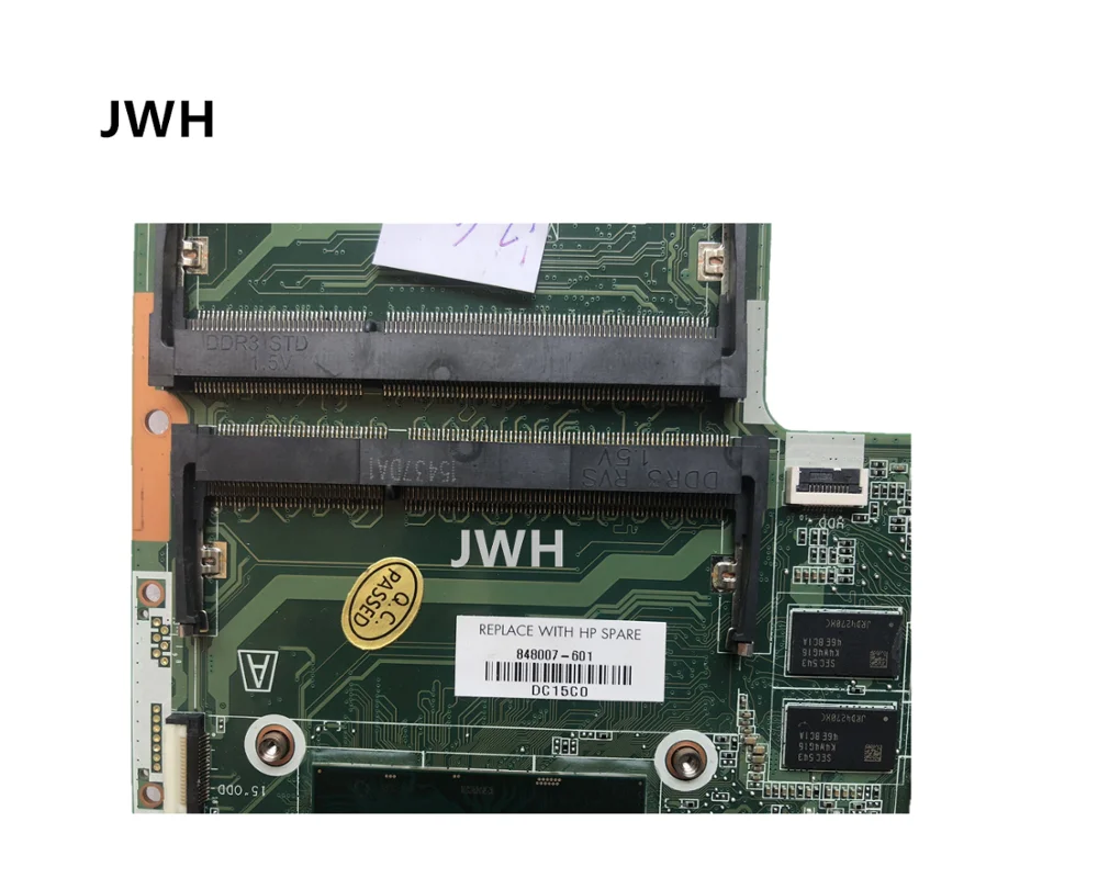 Для hp 15-AB 14-AB материнская плата i5-6200U 848007-001 848007-501 848007-601 DAX1BMB1AF0 протестированная Рабочая