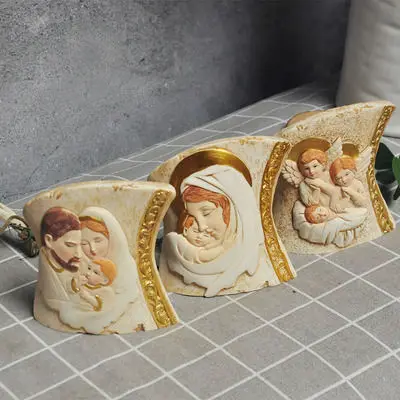 Католический Иисус кормушка для родов набор украшений рождественские украшения