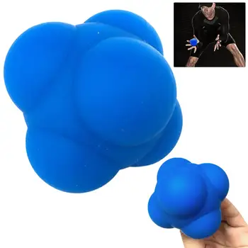 

Hexagonal Reaction Ball Agility Training Reaction Ball Coordination Agility Training Reaction Ball Silicone Reflexs Exercise