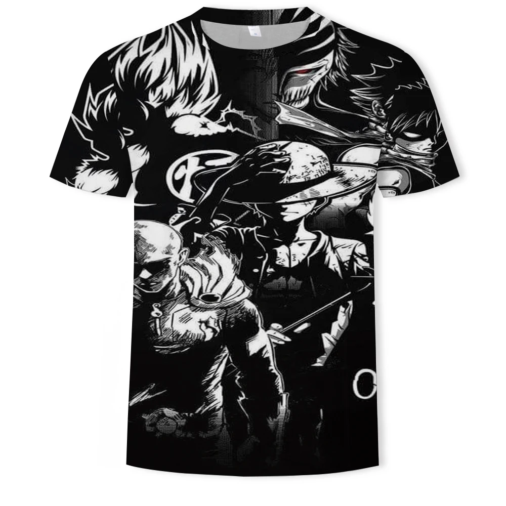 Summer Fashion New Men's Dragon Ball T-shirt Cartoon Monkey King Character 3d Printed Children's Casual Short Sleeve Shirt