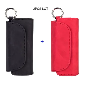 

JINXINGCHENG 2PCS Lot Flip Double Book Cover for Iqos 3 Case Pouch Bag Holder Leather Case for iqos 3.0 Accessories