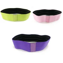 Фитнес-растягивающийся эластичный набедренный хлопковый браслет сопротивления для йоги фитнес-браслет для ног петля для приседаний