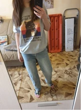 Irregular-Jeans Denim Pants Vintage Streetwear Syiwidii High-Waist Women Fashion-Spring