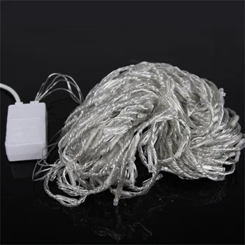 

ICOCO 360 LED Lighting Strings Curtain Fairy Light Waterfall Indoor/Outdoor Christmas Wedding White New Arrival