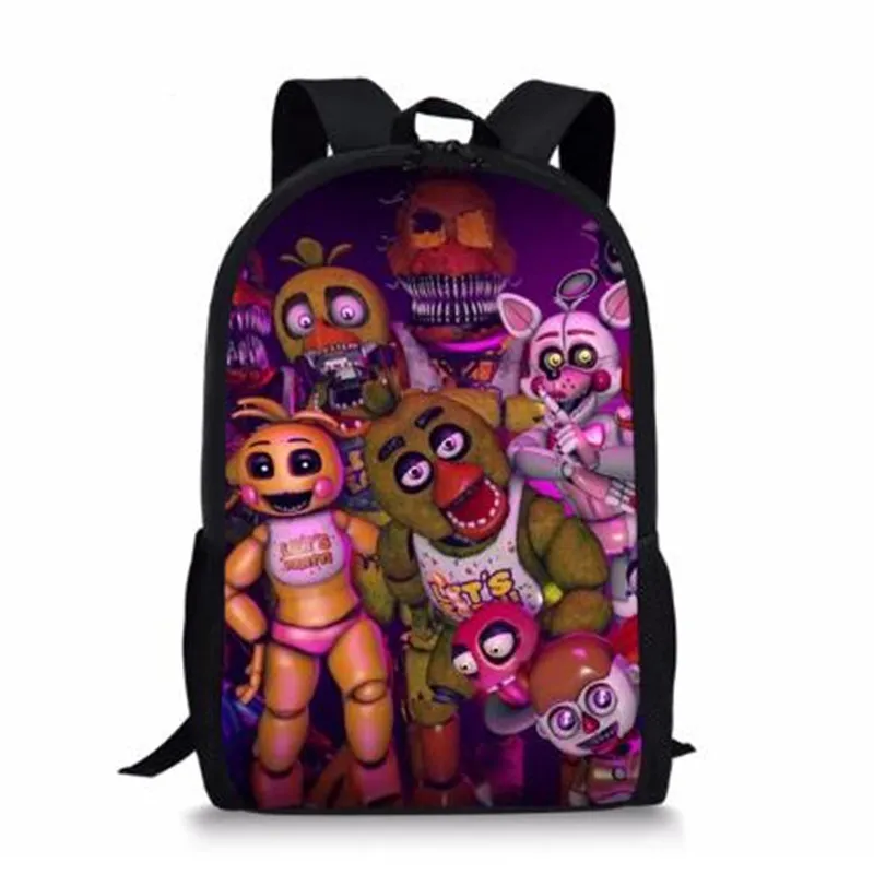 

16-inch Five Nights At Freddys Design Children's Backpack Kids Boys Mochila Infantil Ralph School Bag Child Backpack