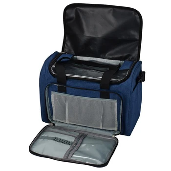 

Rugged, Lightweight Yarn Pouch Bag Home Portable Suitcase Storage Box Crochet Needle Sewing Accessories