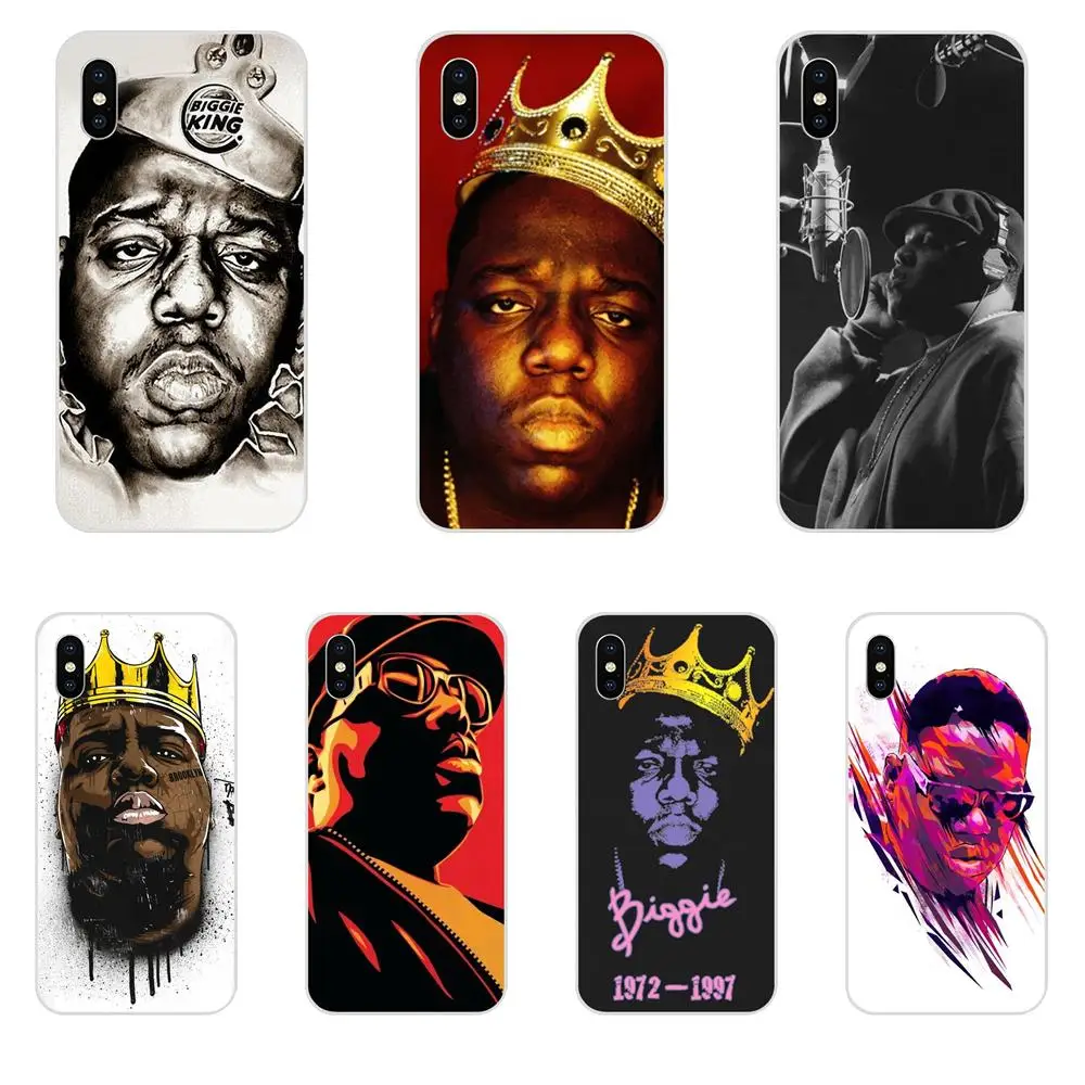

Notorious Big Biggie Smalls TPU Coque Case For Huawei Honor Nova Note 5 5I 8A 8X 10 Pro 9X For Moto G G2 G3 G4 G5 G6 G7 Plus