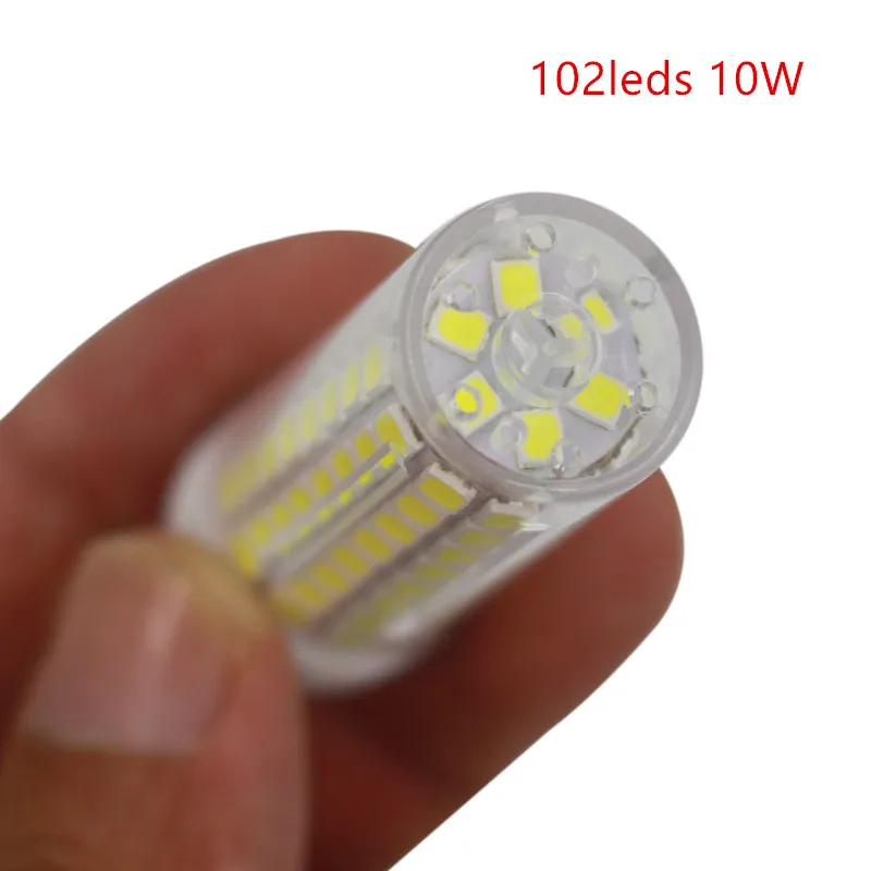 Высокое качество! G4 G8 GY6.35 SMD2835 7 Вт 9 Вт 10 Вт AC110V AC220V затемнения светодиодный светильник лампы лампада кукурузы светильник s