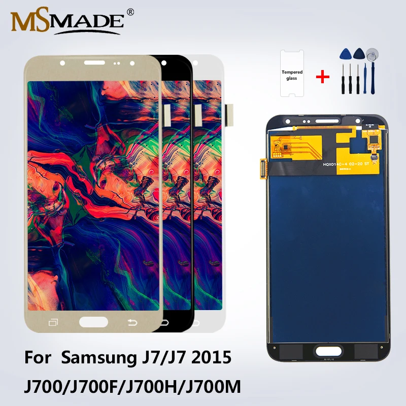 

J7 2015 LCD For Samsung Galaxy J700H Display Touch Screen Digitizer Assembly Parts For J700 LCD J700M J7 2015 LCD