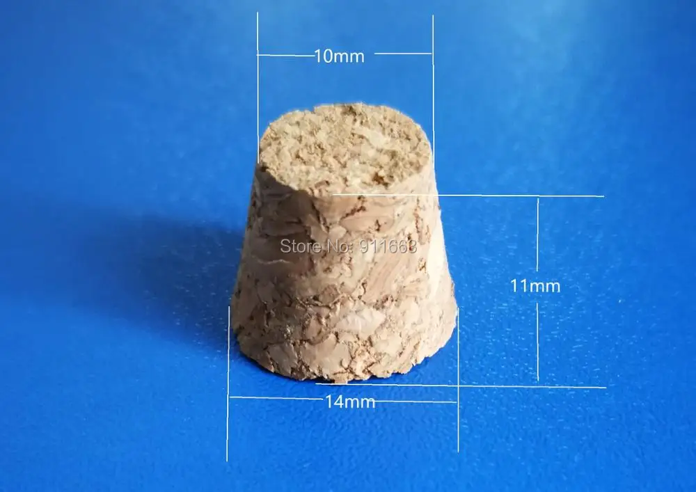 14mm*11mm*10mm size,200pcs/lot!soft cork stopper for glass bottles,stopper,bung,wooden plug etc. 2