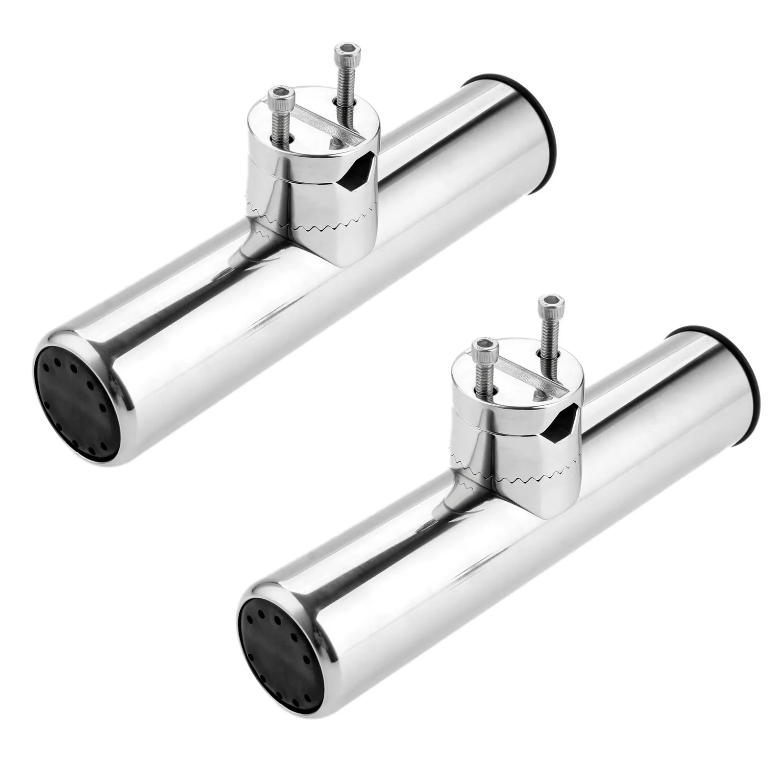 

2Pc or 1pc 316 Stainless Steel Flush Mount Fishing Rod Bracket Tool Boat Fishing Pole Rod Stand Rowing Yachts Marine Hardware
