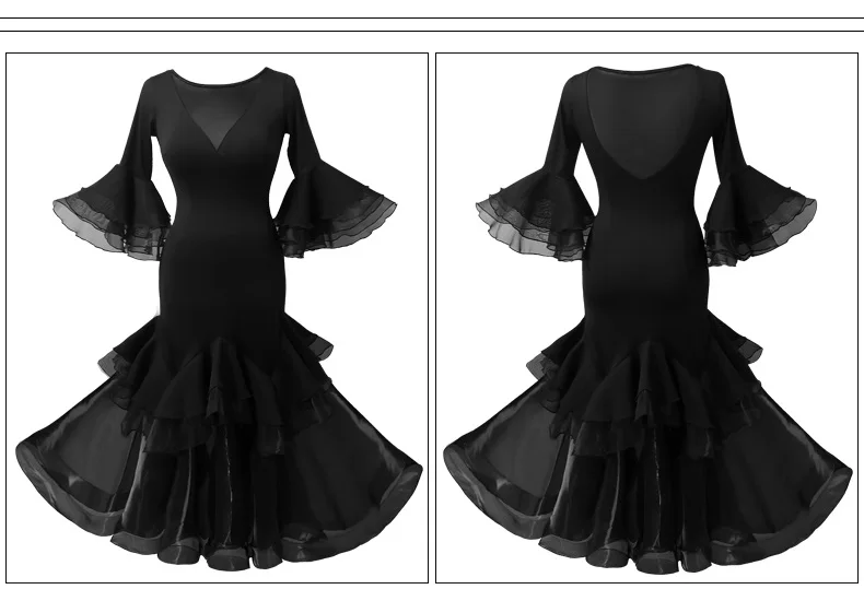 Бальное платье, бальные платья, танцевальные костюмы для женщин, Черное вечернее платье для бальных танцев, платье для вальса, платье для танго