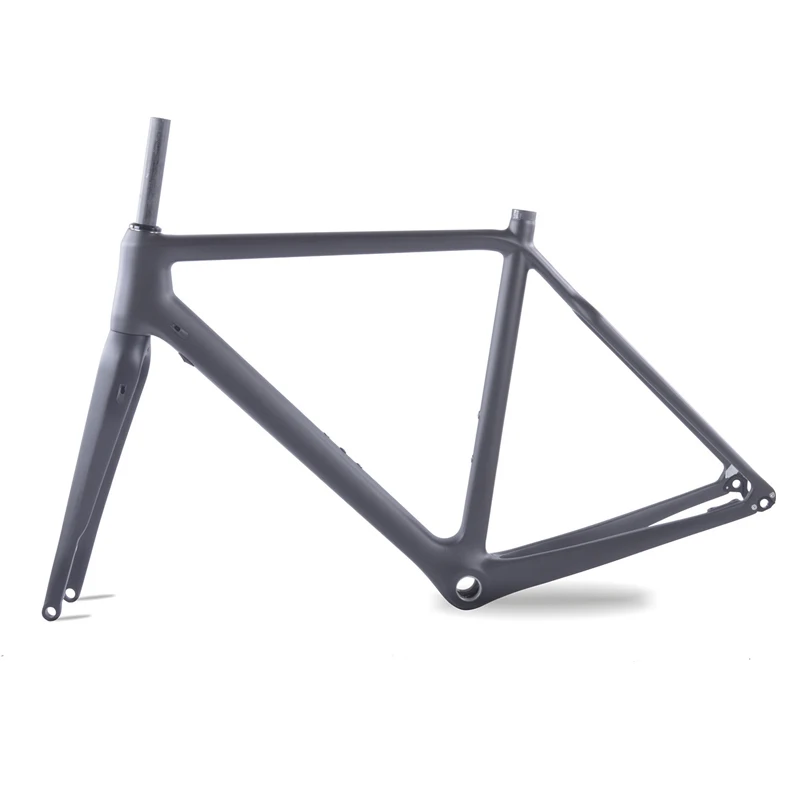shppingi Cycle cross Disc brakeset велосипедная Рама 700x42c. DI2 дисковый тормоз карбоновая рама CX черная матовая отделка, 50/52/54/56/58