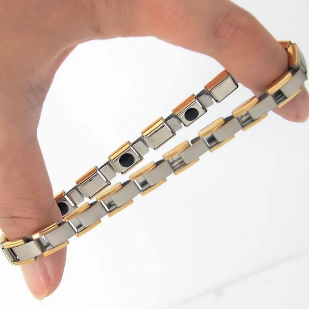 Магнитный гематит медный браслет мужские браслеты с пряжкой для здоровья