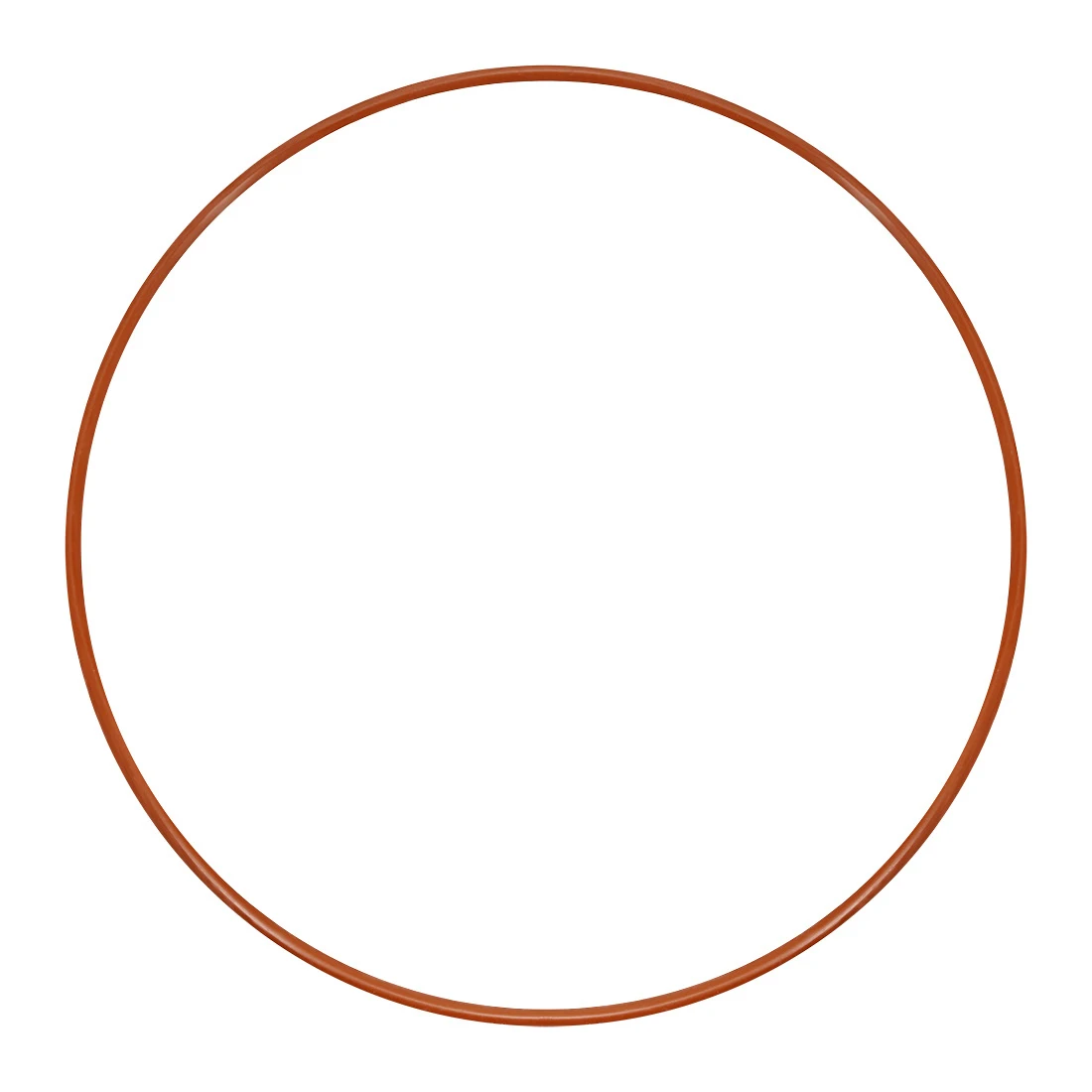 

uxcell Silicone O-Rings 24-210mm Outside Diameter Seal Rings Sealing Gasket Red for Gas Compressor Reaction Vessel Filter