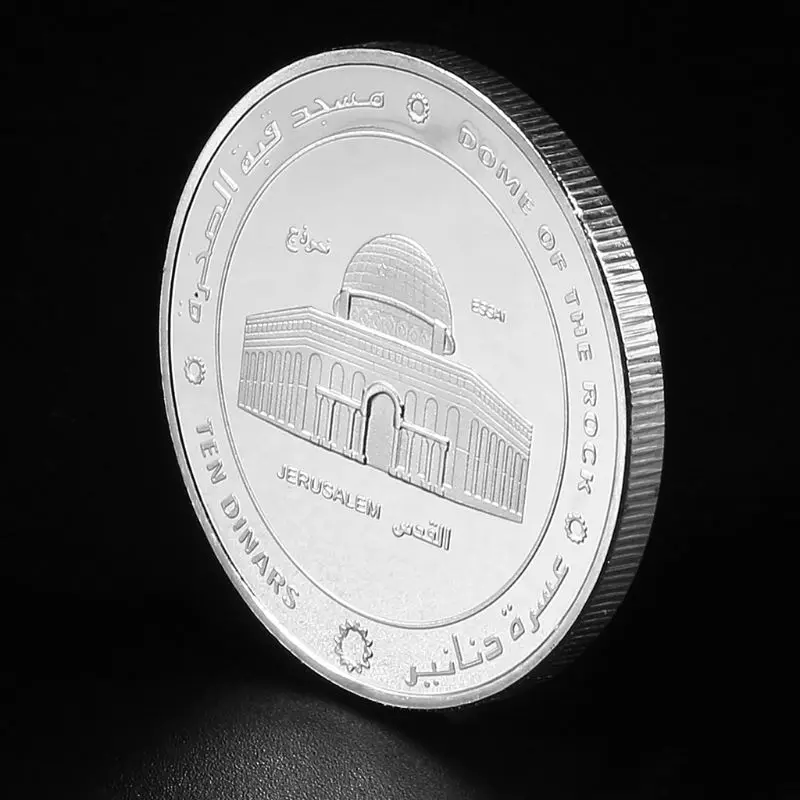 Памятная монета Holy Land Jerusalem позолоченная сувенирная художественная коллекция