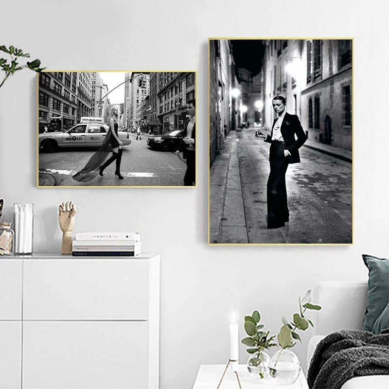 Модный чехол для журнала красота холст художественные принты Современная