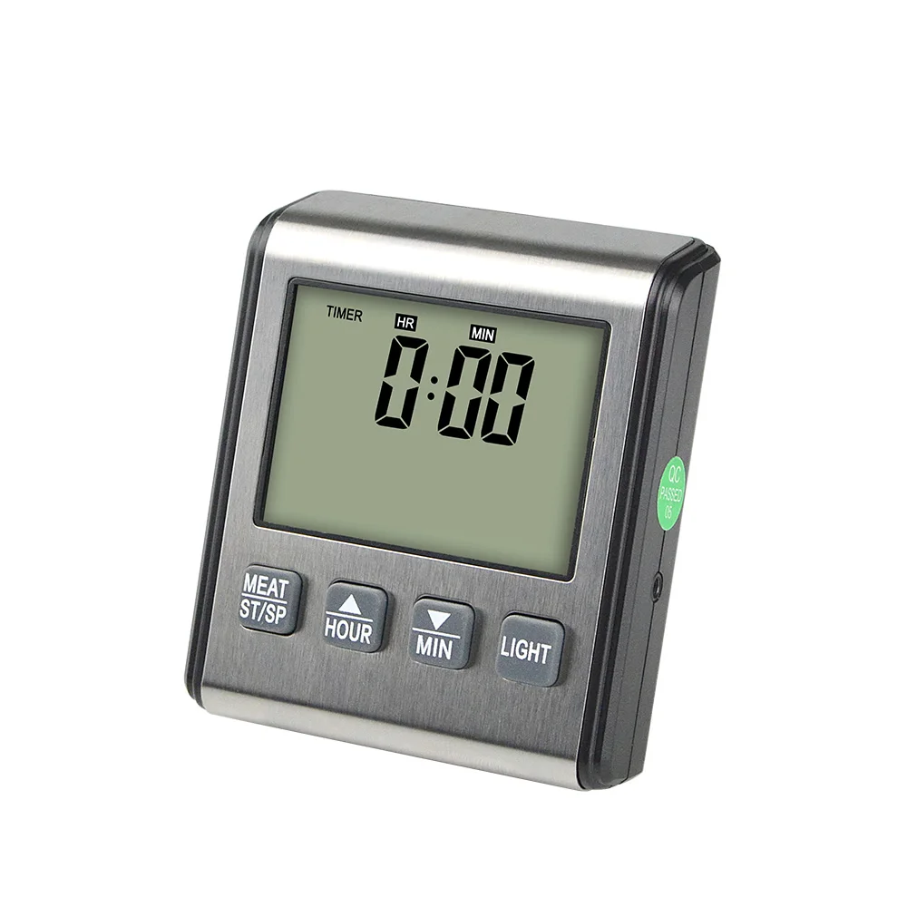 Digital oven thermometer with timer