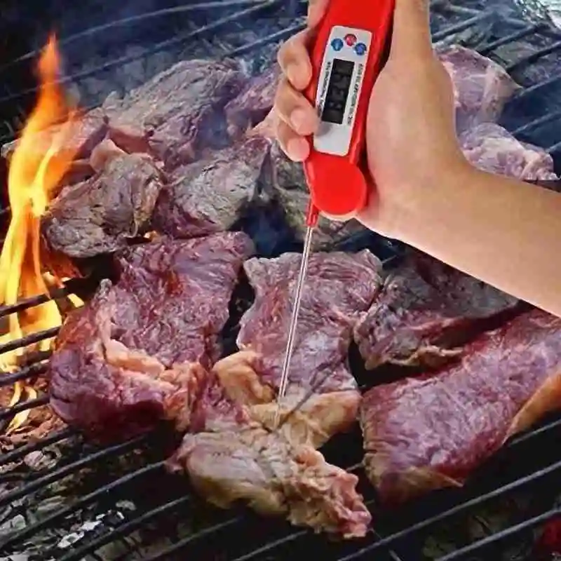 Digital Food Thermometer Probe Temperature Kitchen Cooking BBQ Meat Turkey Jams