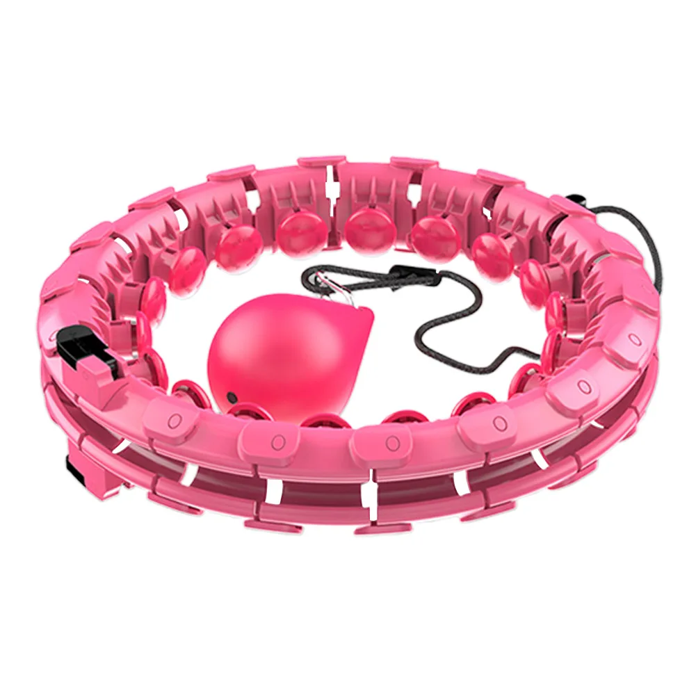 

Magnetic Beginner Sports Adjustable Slimming With Intelligent Tallying Weight Loss Weighted Hoop Fitness Equipment Burning Fat