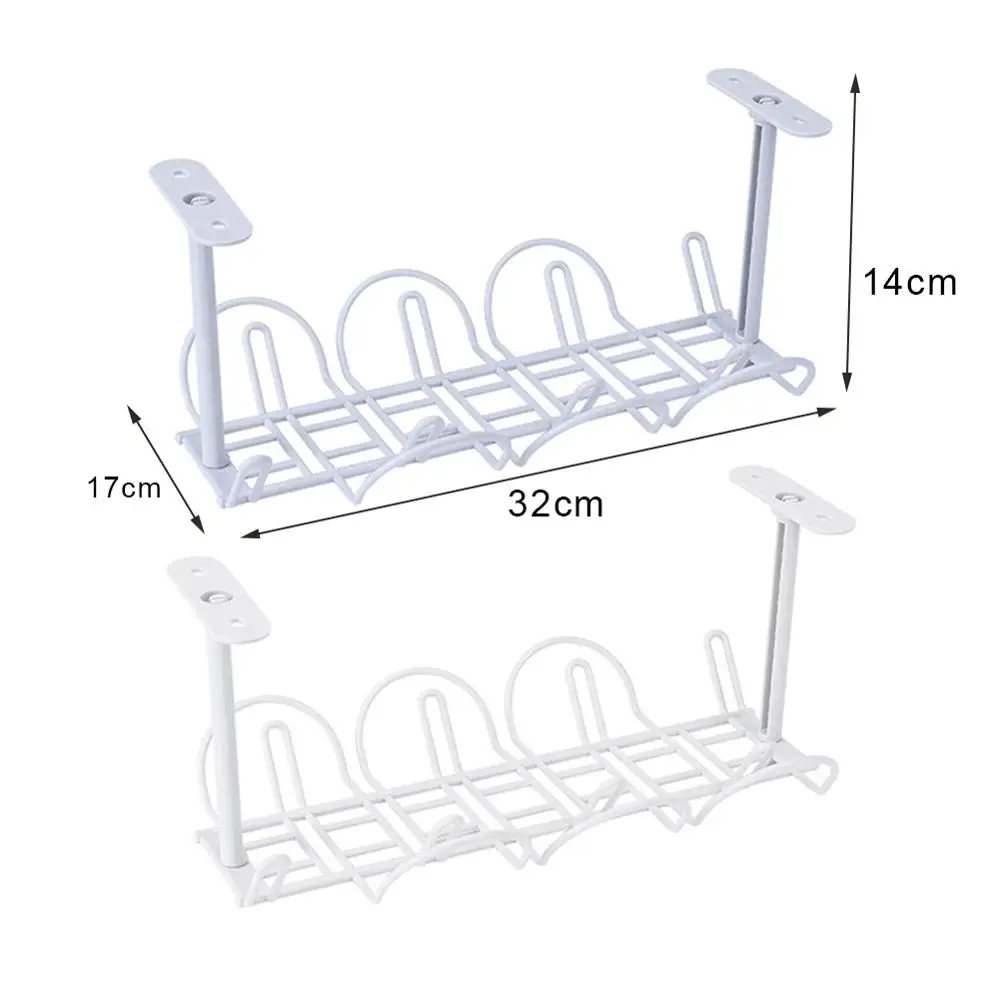 Home-Living-Room-Storage-Rack-Under-Desk-Cable-Management-Tray-Wire-Cord-Power-Strip-Adapter-Organizer(3)
