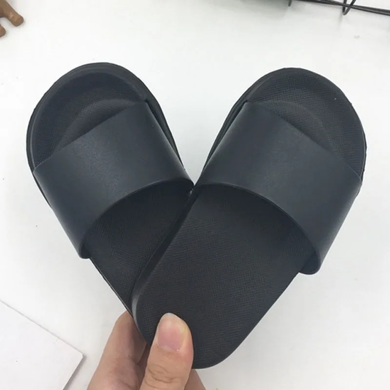Zapatillas de verano para niños, sandalias de playa antideslizantes, calzado de Interior para Baño