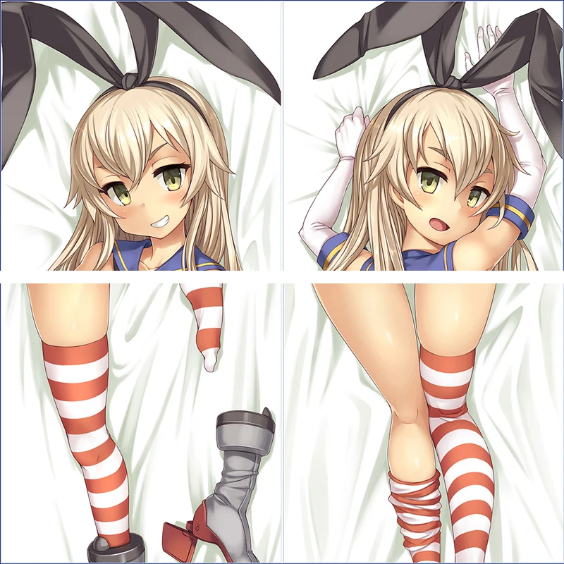 MMF Kantai Коллекция персонажей shimakaze наволочка для подушки аниме kanglue Dakimakura | Дом и