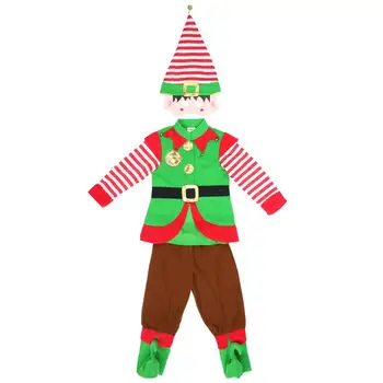 

1 Set Performance Costume Cosplay Costume Elf Costume Kids Christmas Costume