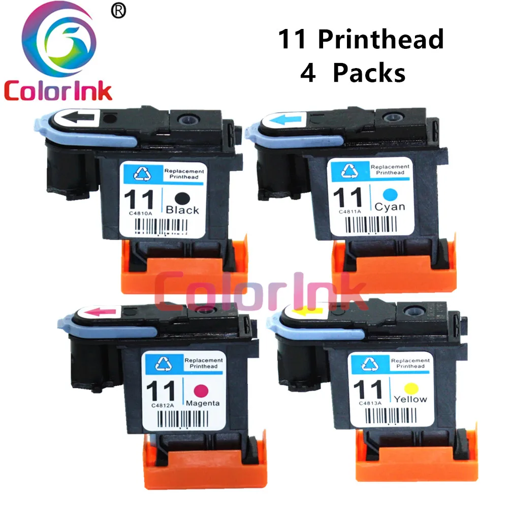 Печатающая головка совместима с hp 11 для hp11 печатающая C4810A C4811A C4812A C4813A Designjet 70 100 110