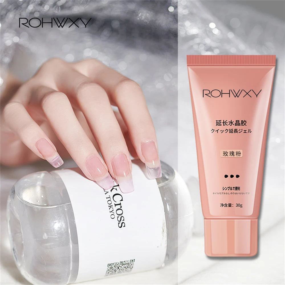 Полигель ROHWXY для ногтей инструменты маникюра Кристальный Гель-лак наращивания