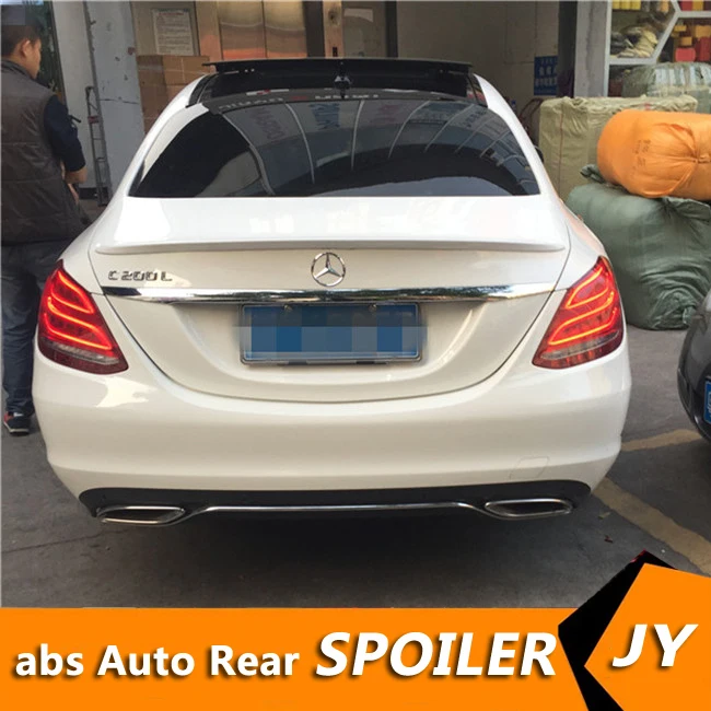 Спойлер для Mercedes Benz W205 2016-18 C180/C200/C230 C-класс высококачественный спойлер заднего