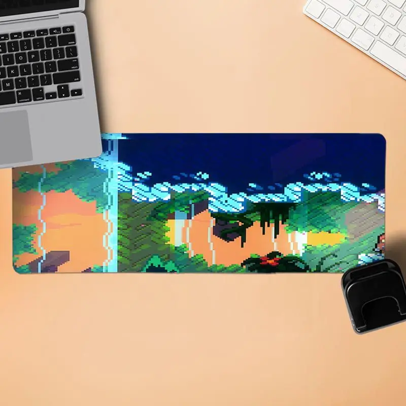 Lock Edge 40X90cm BBTHBDNBY пользовательские кожи Celeste игры Ноутбук игровой мыши коврик для мыши большой коврик для мыши клавиатуры коврик - Цвет: Lock Edge 40X90cm