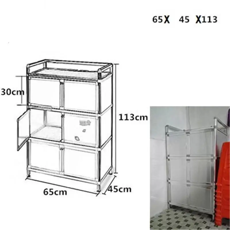 Version S Буфет Meuble Mobile чайные капборды Консольный Шкаф Кухня Mueble Cocina шкаф приставные столы мебель - Цвет: Version S