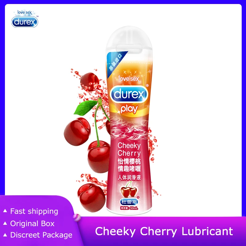 Лубрикант Durex Cherry 50 мл стимуляторы вагинальный гель для женщин масло анального