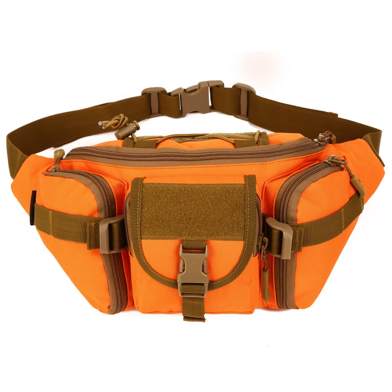Протектор Плюс тактическая поясная сумка, военная спортивная сумка через плечо, Молл туристическая Наплечная Сумка, уличная дорожная Сумка для кемпинга велосипедная сумка - Цвет: Orange