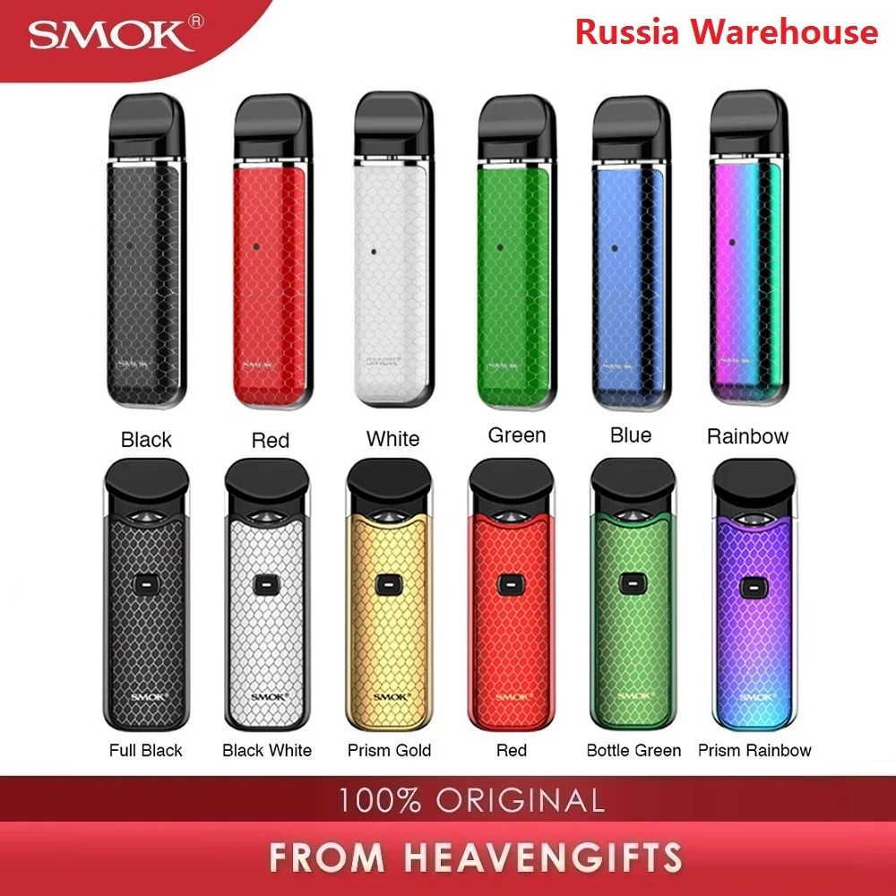 Оригинальный комплект SMOK Nord Pod 3 мл аккумулятор 1100 мА · ч vs 2 набор Novo 450 система Renova