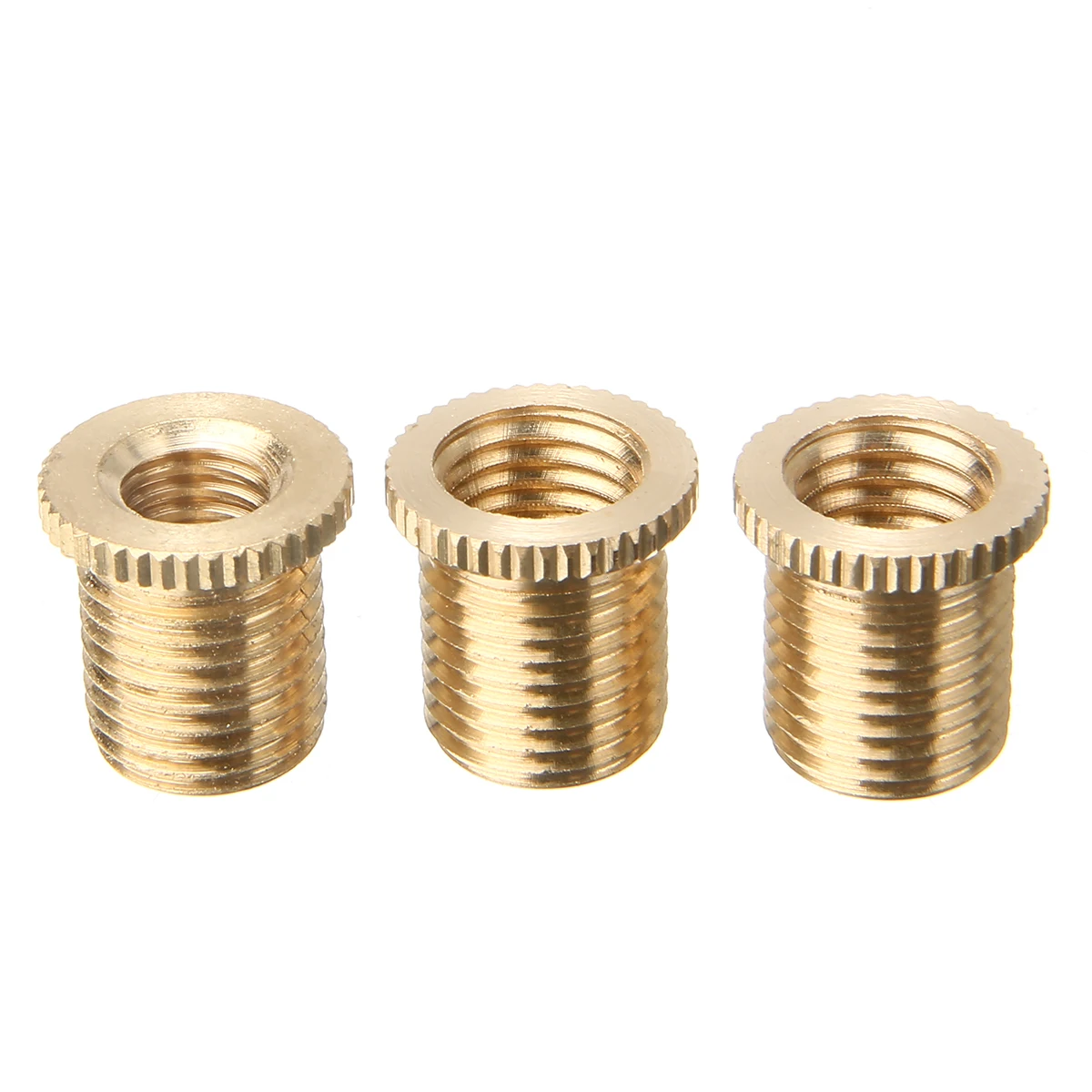 Myaitr 3pcs/set Gear Shift Knob Thread Adapter Nut Kit Aluminum Alloy M10x1.25 M10x1.5 M8x1.25