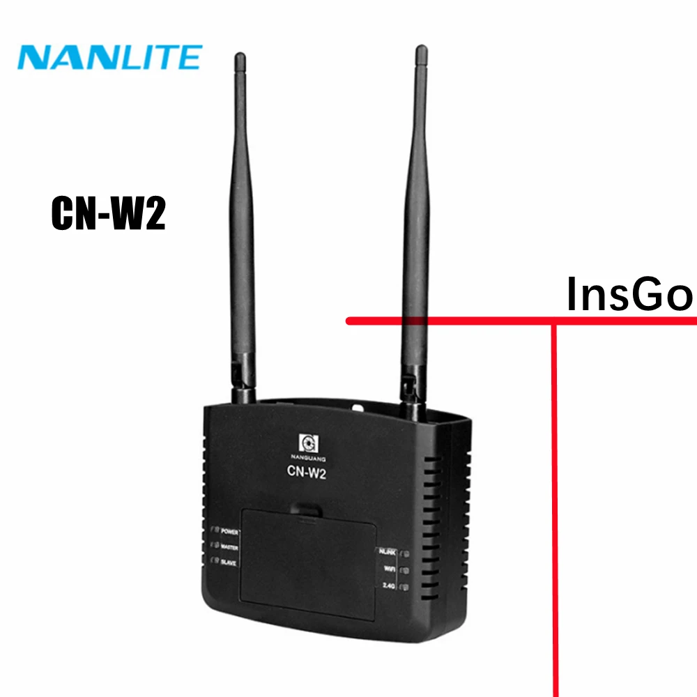 Беспроводное управление освесветильник ением NANLITE CN-W2 2 4G Wi-Fi через приложение