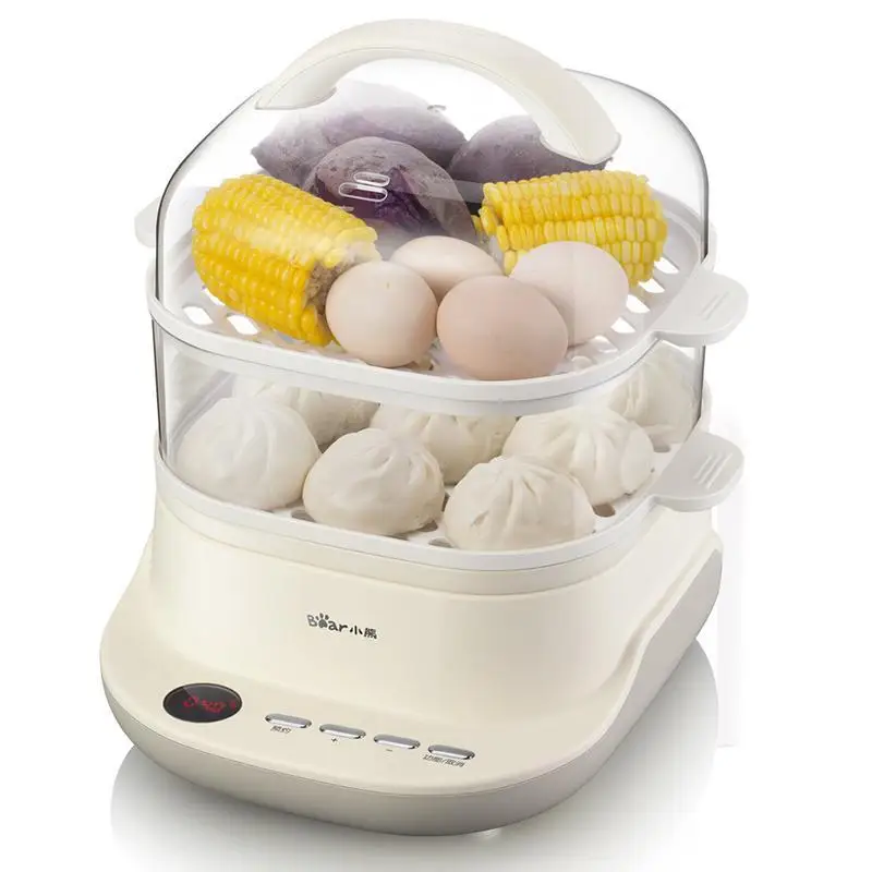 

Electric Steamer Food Steamer Multi-Function Home Small Large-Capacity Double-Layer Steamer Rice