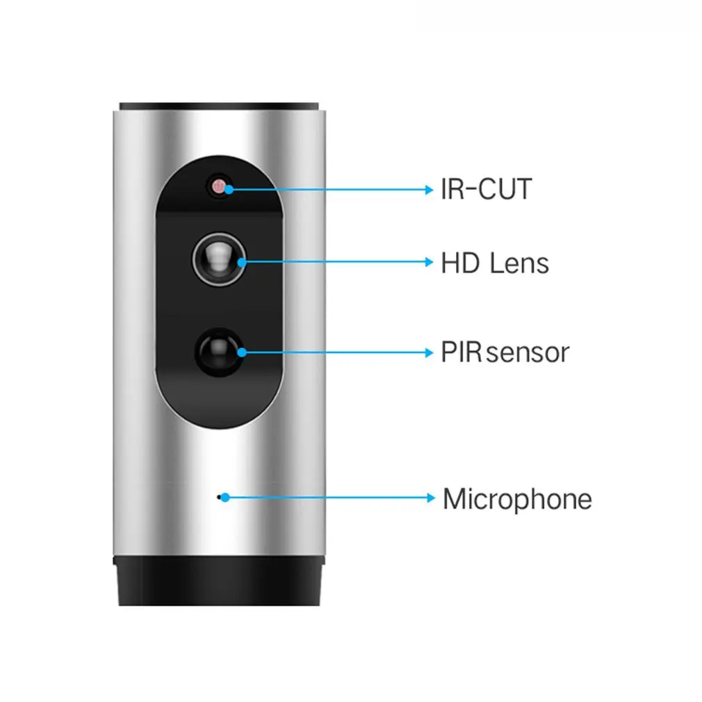 360 Degree Smart 1080P HD Wireless Wireless IP Camera Panoramic Camera Wifi Monitoring Camera Security Video Surveillance Camera