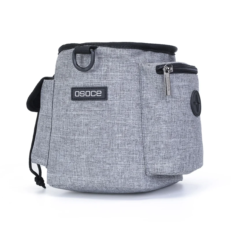 Сумка для собак OSOCE поясная сумка дрессировки питомцев без помощи рук с кулиской