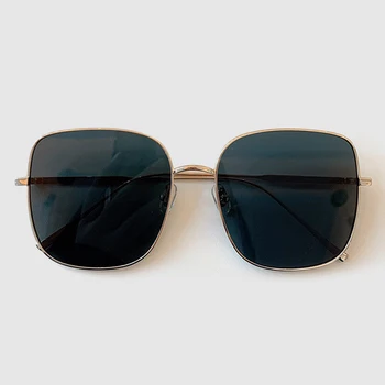 

Luxury Square Sunglasses Women Brand Designer Retro Alloy Frame Big Sun Glasses Vintage Male Oculos Feminino