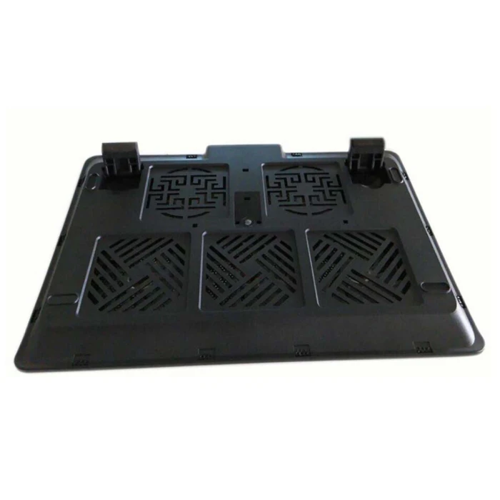 USB Portable Cooling Pads Blue LED 5 Super Cool Fans Game Notebook Cooler Pad DQ-Drop