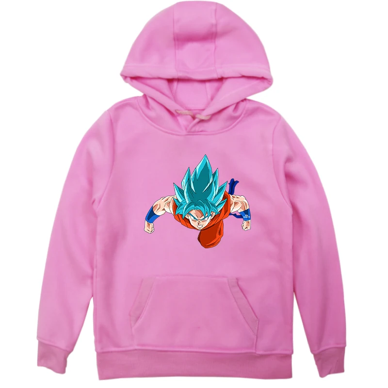Hoodies 6 Новинка года; толстовки для маленьких мальчиков и девочек; сезон зима-осень; бархатные толстовки с капюшоном «Жемчуг дракона»; повседневные топы с длинными рукавами; детская одежда - Цвет: Hoodies 6