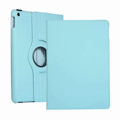 100 шт 360 градусов вращающийся чехол для iPad 10,2 дюймов 7th Gen чехол для планшета мягкий ПЭТ экран протектор - Цвет: Sky Blue